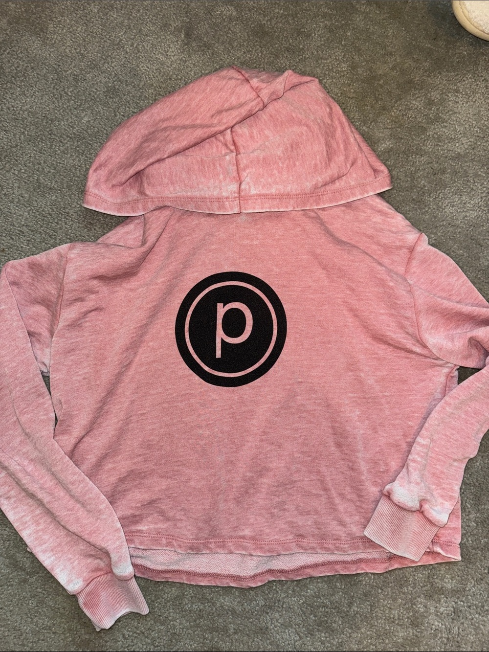 Pure Barre Cropped Hoodie
